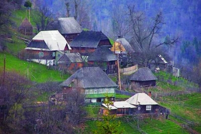 Satul autentic românesc, reînviat de străini