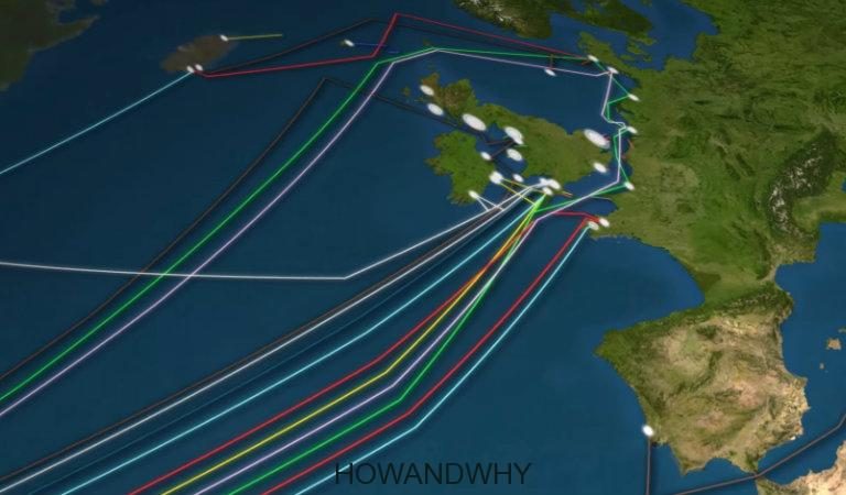 Iată cum arătă mii de kilometri de cabluri subacvatice care țin Internetul în viață